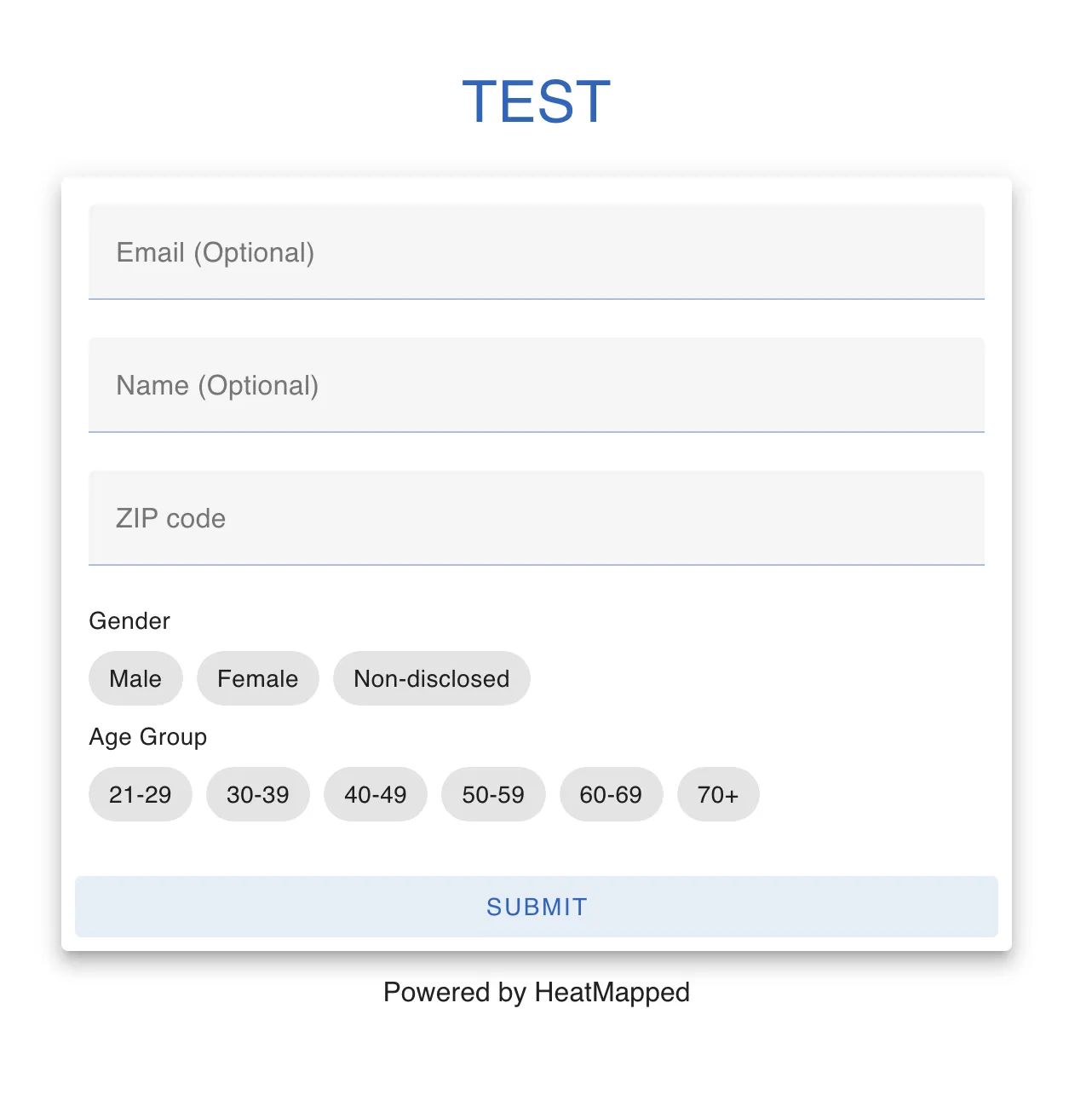 Client Form View